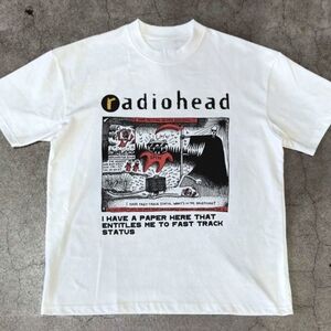 Radiohead Graphic White T-Shirt